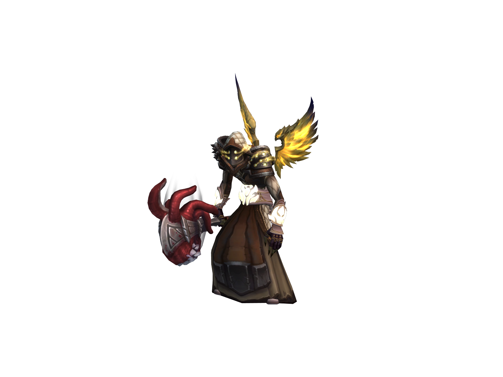 Elchacal 3D character render