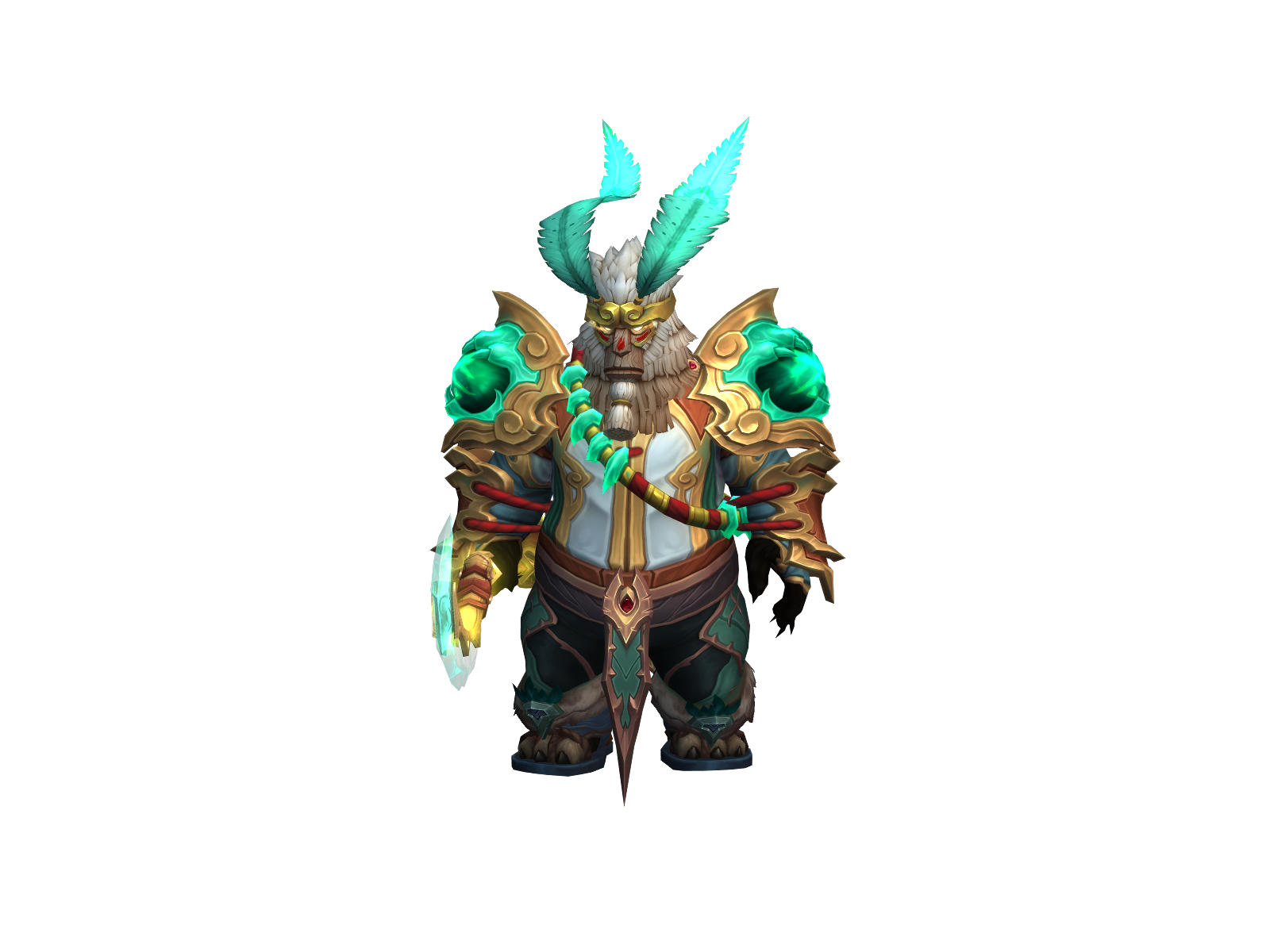 Longstrongg 3D character render
