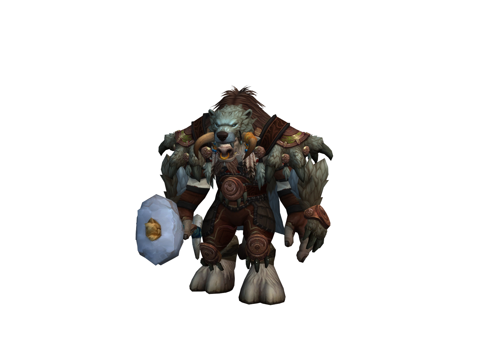 Bearjoo 3D character render
