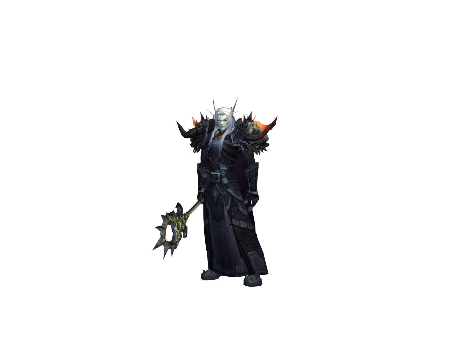 Kokytos 3D character render