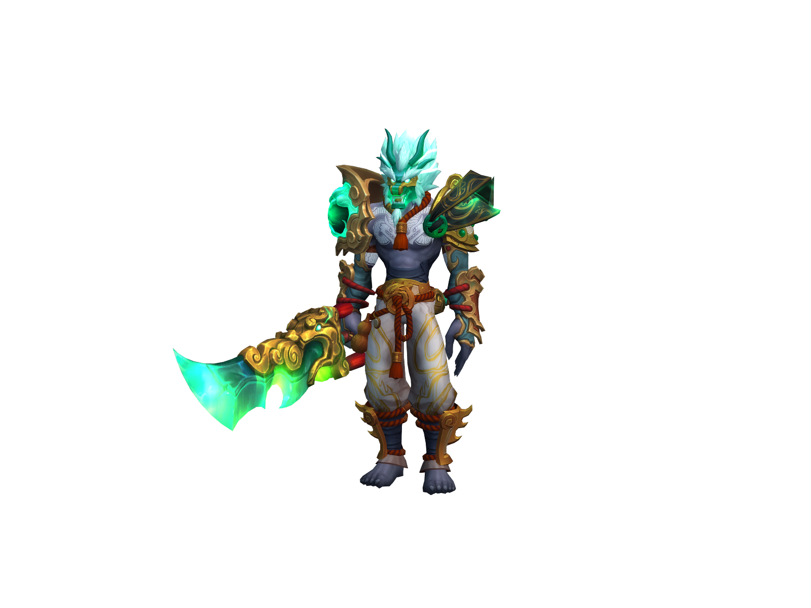 Harver 3D character render