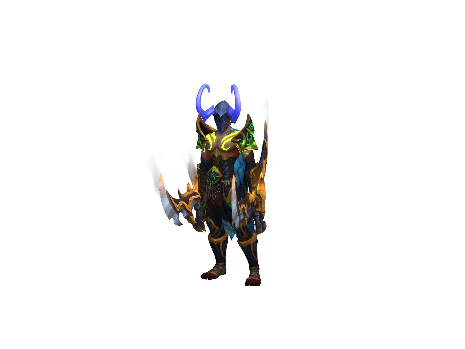 Bladezfury 3D character render