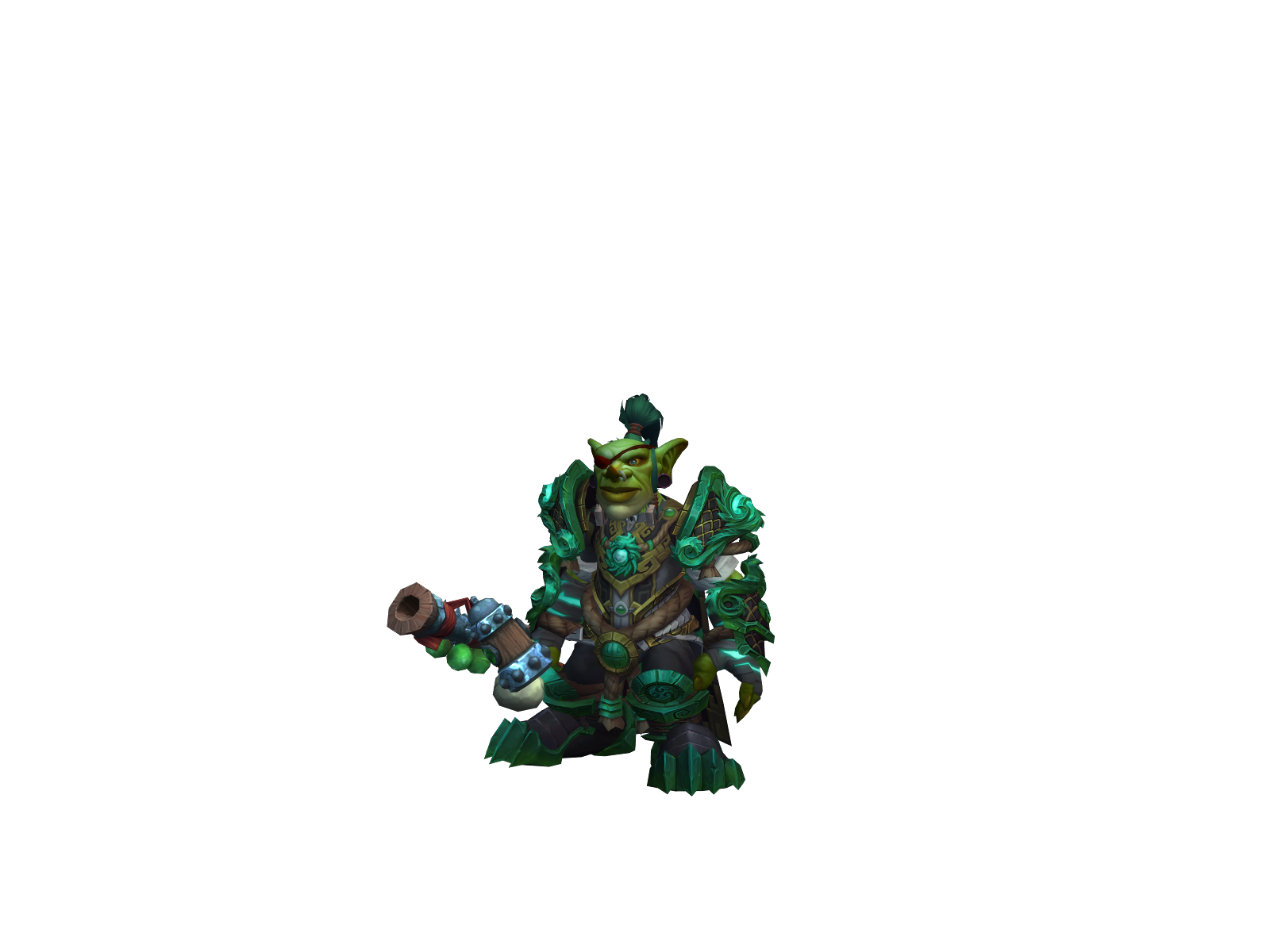 Gaoblin 3D character render