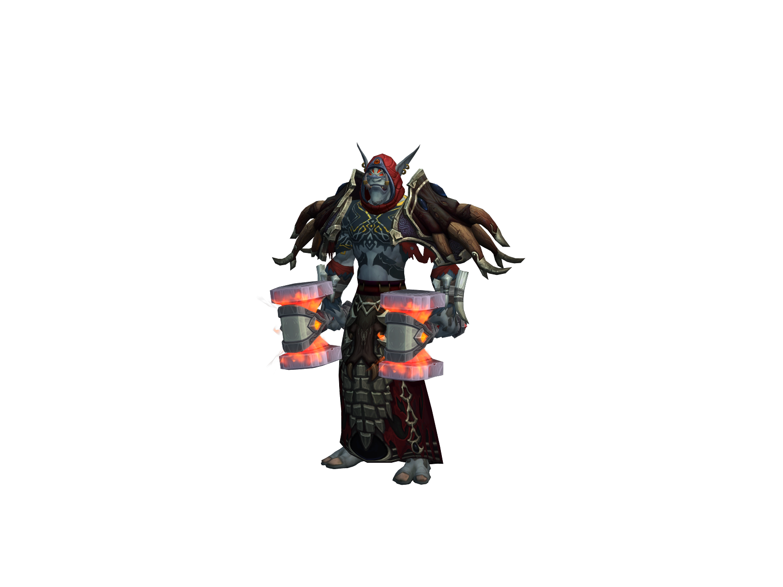 Thuggish 3D character render