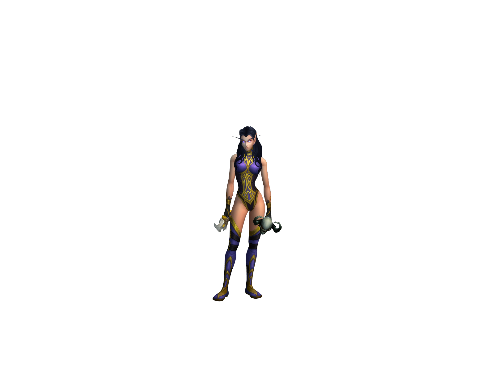 Grislix 3D character render