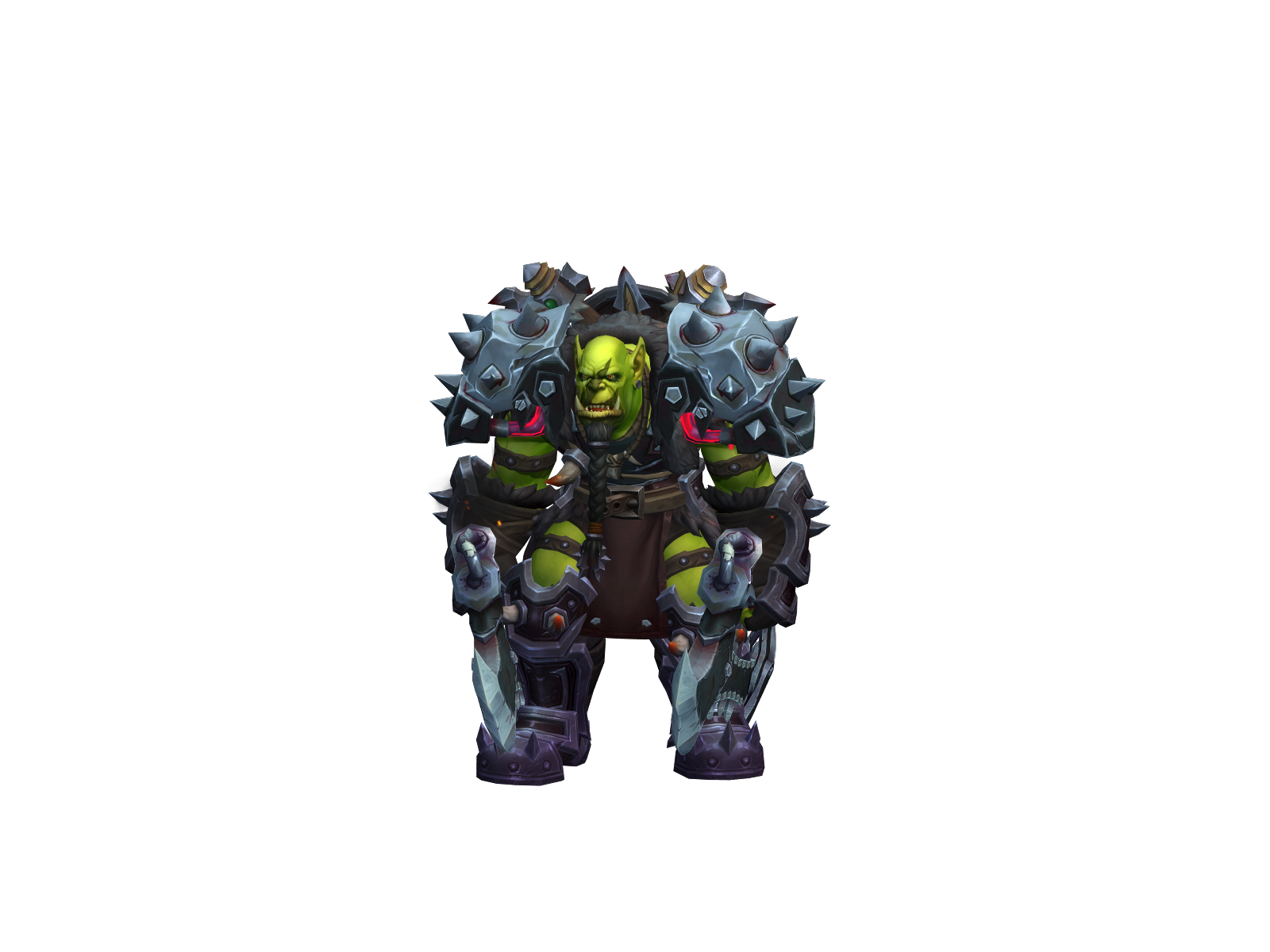 Gratosh 3D character render