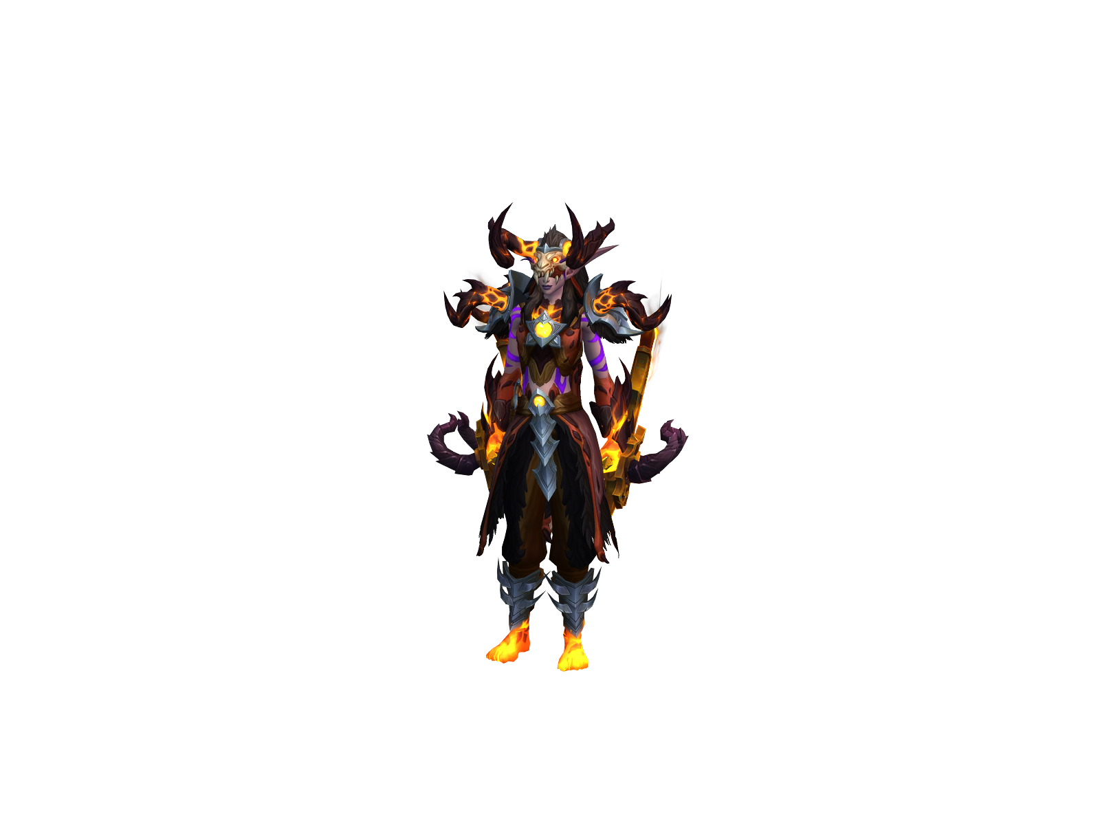 Shalaena 3D character render