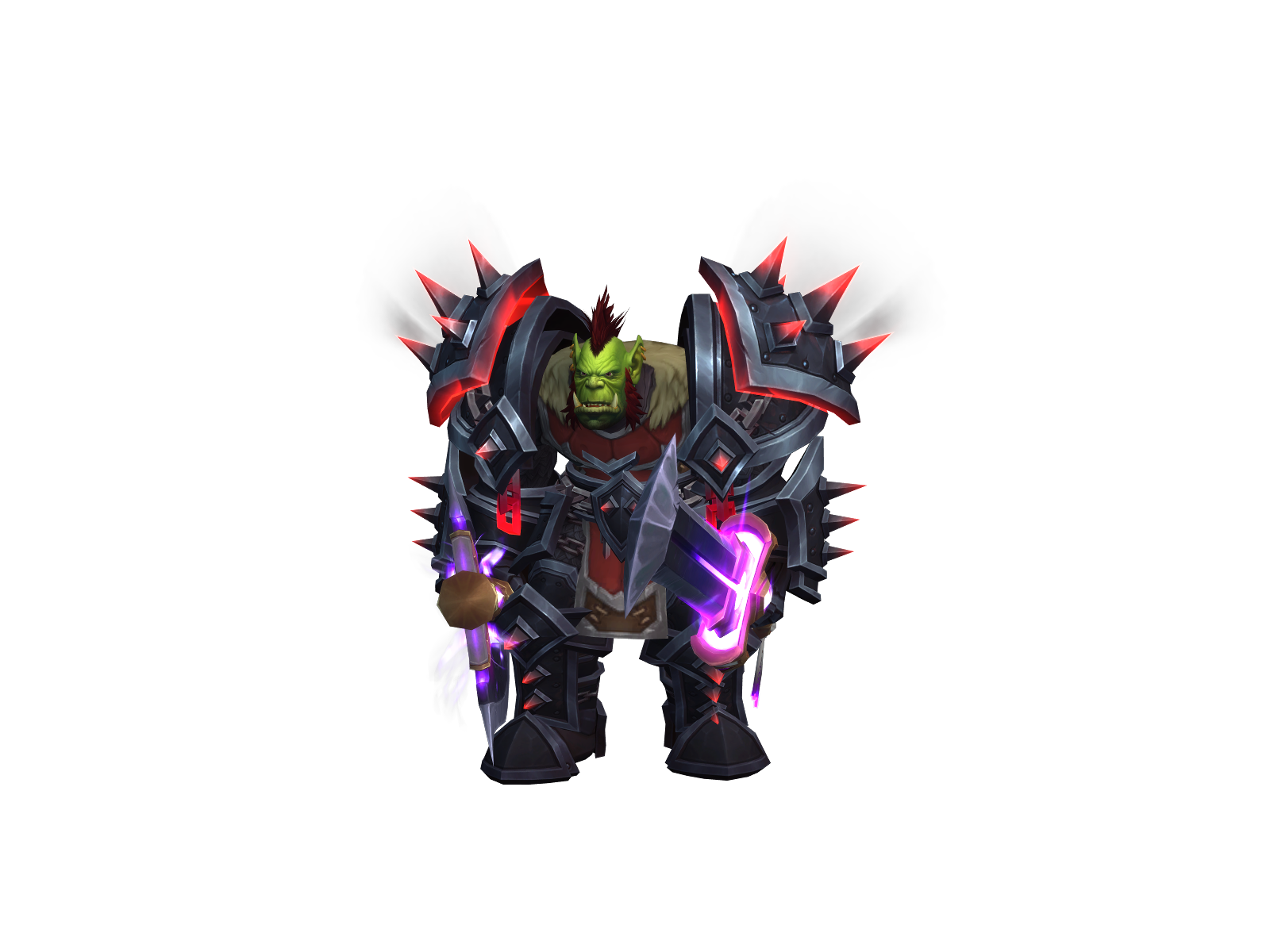 Blades 3D character render