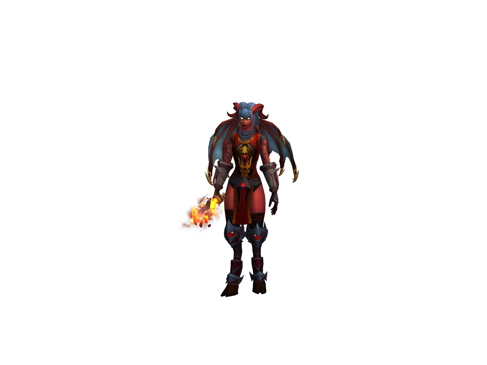Serashari 3D character render