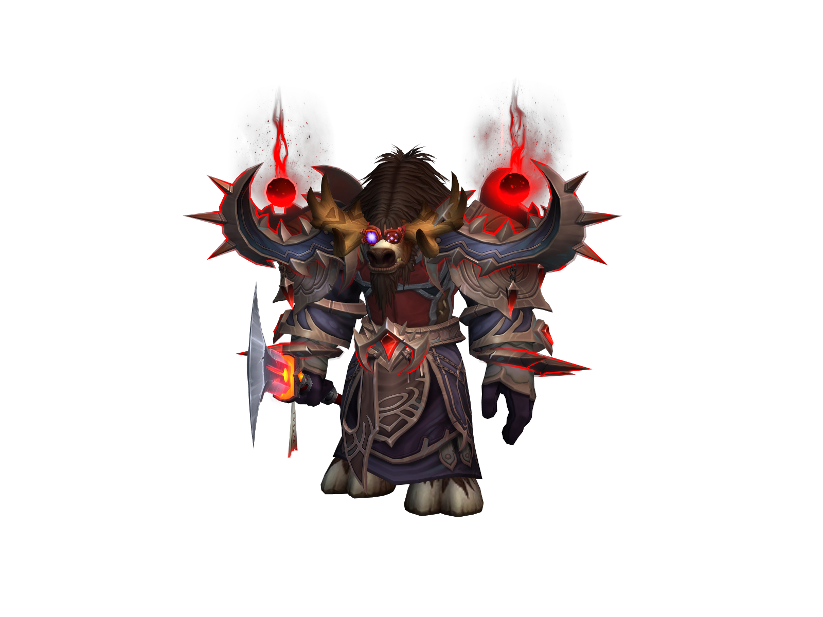 Mindflayed 3D character render