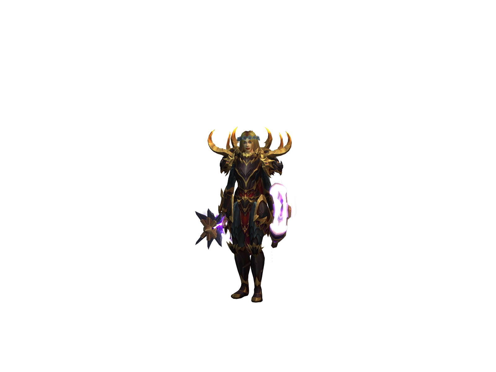 Descentful 3D character render