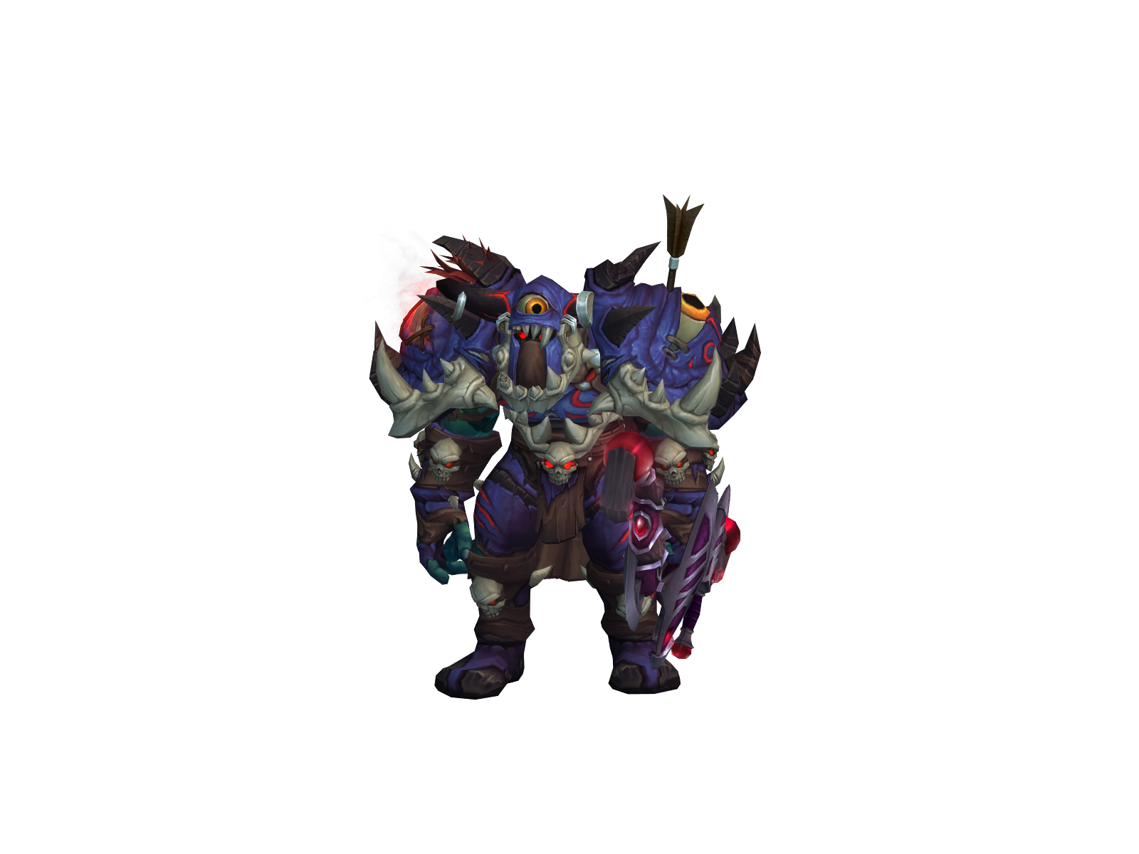 Nazuron 3D character render