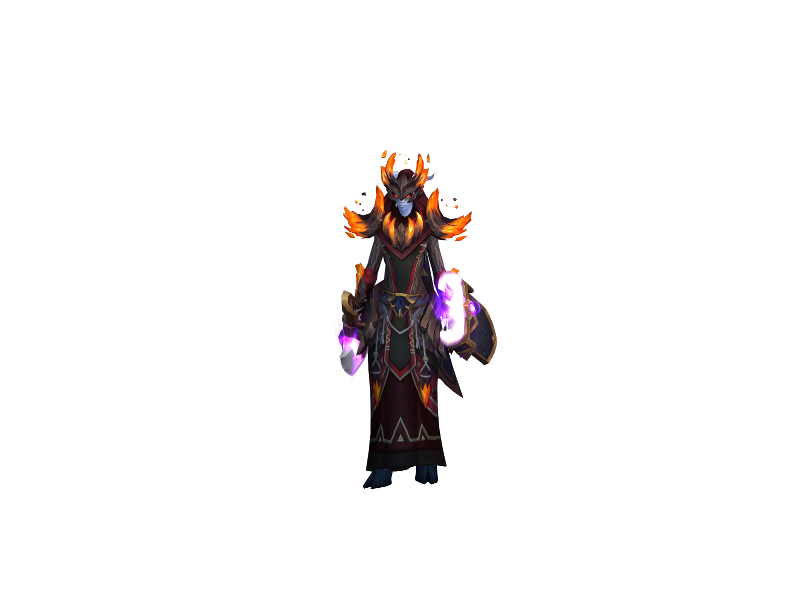 Zalcraan 3D character render