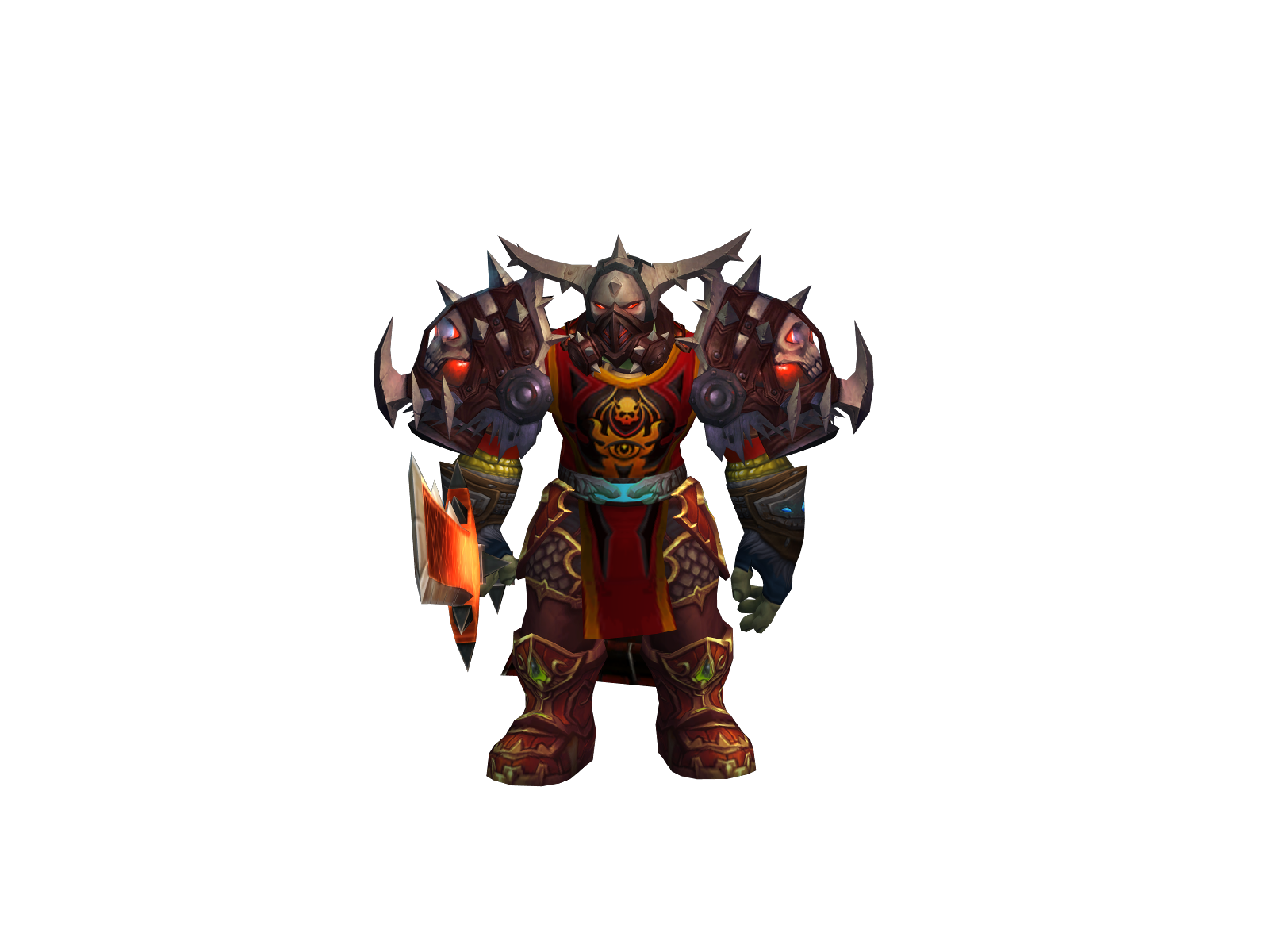 Fllamez 3D character render