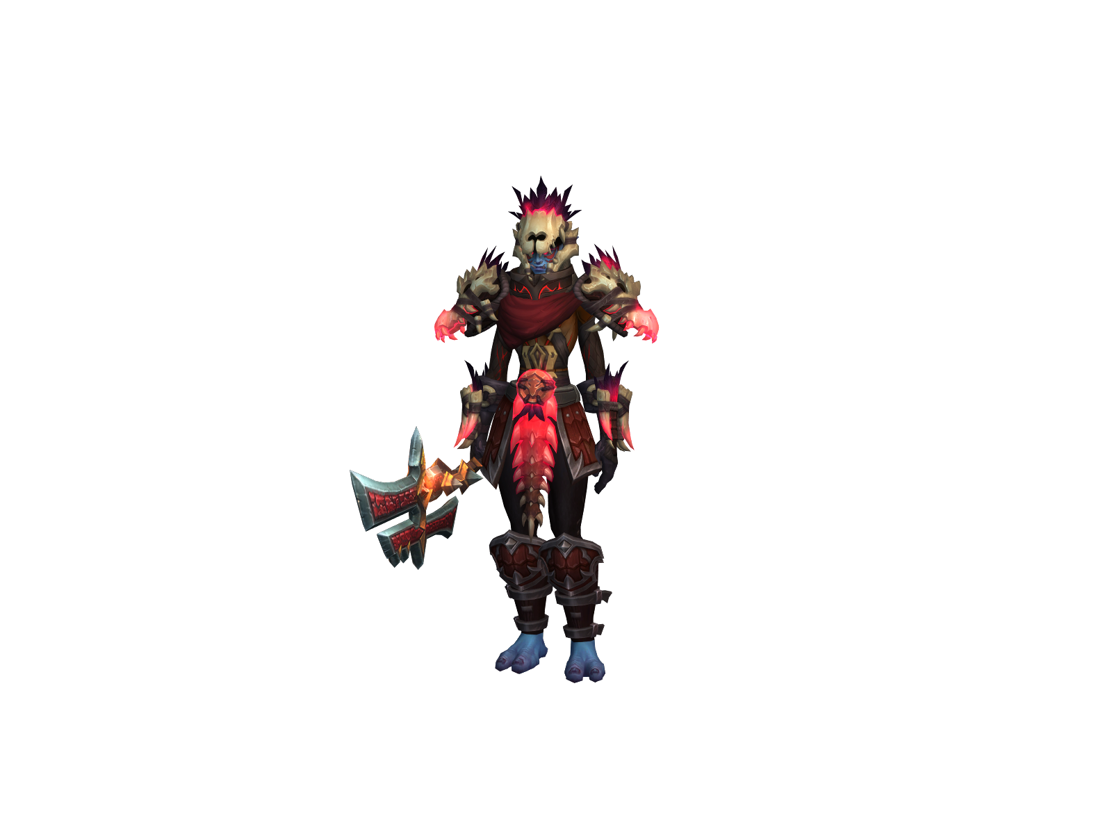 Gorkan 3D character render