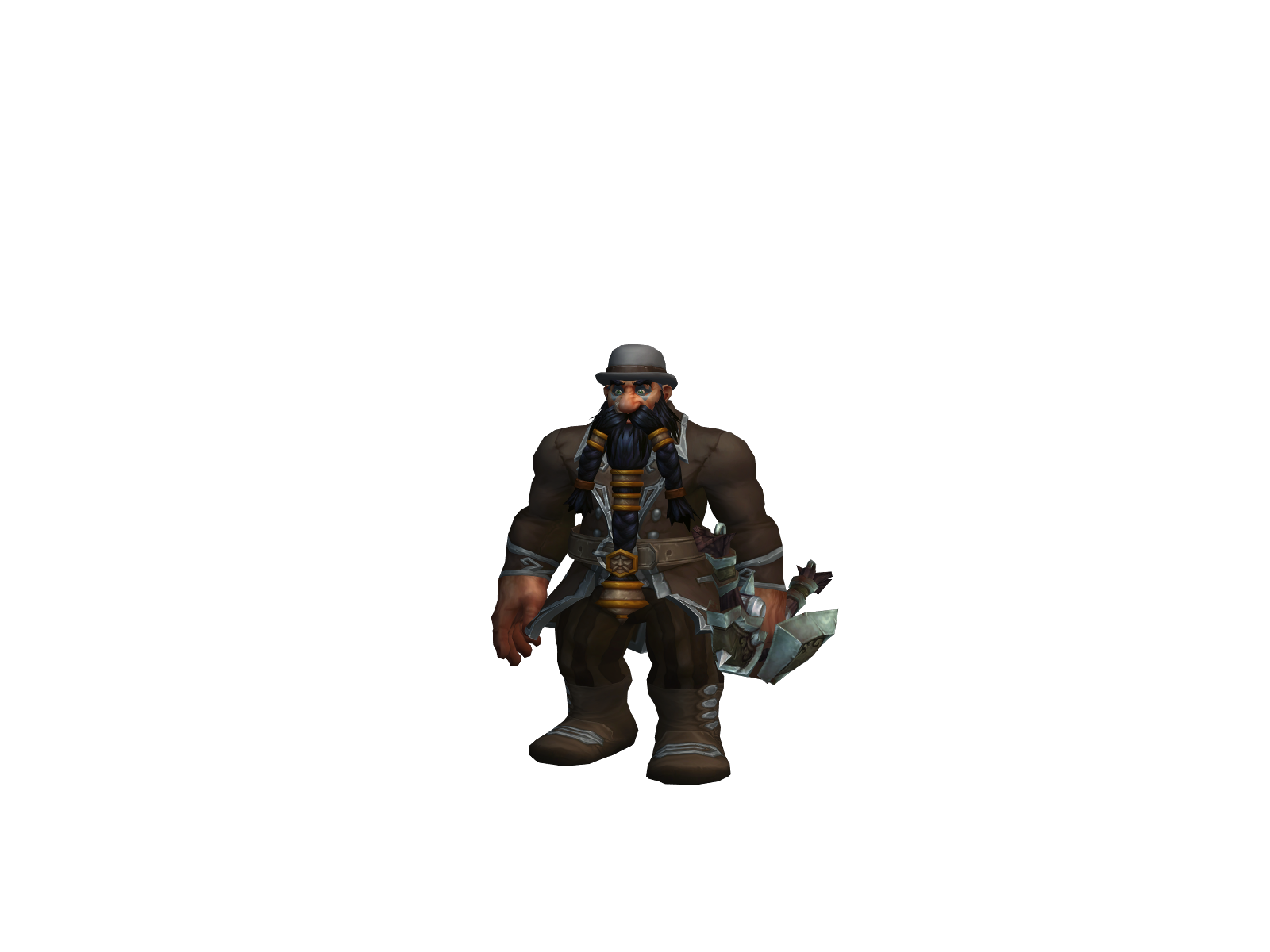 Foamingmug 3D character render