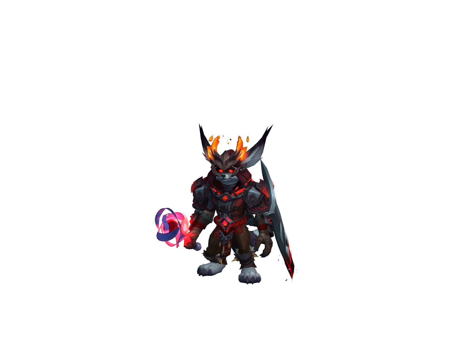 Stormyknight 3D character render
