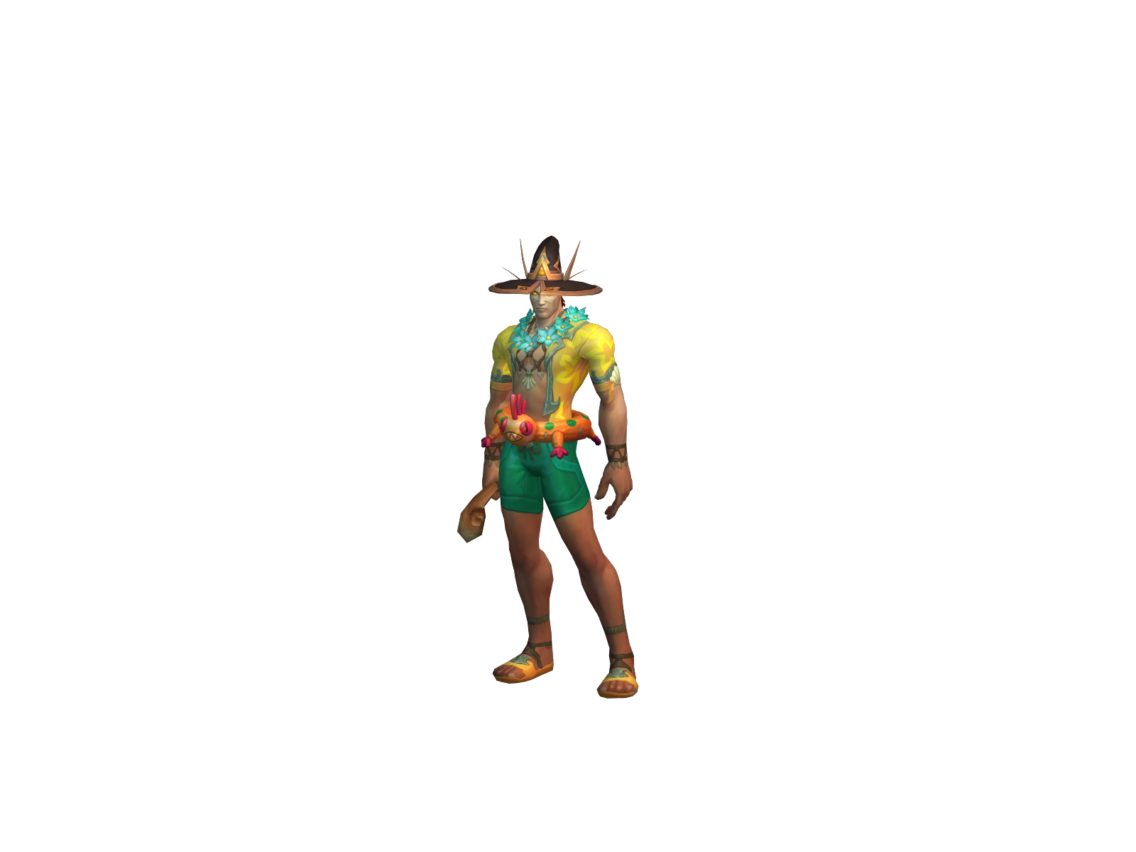 Killerchop 3D character render