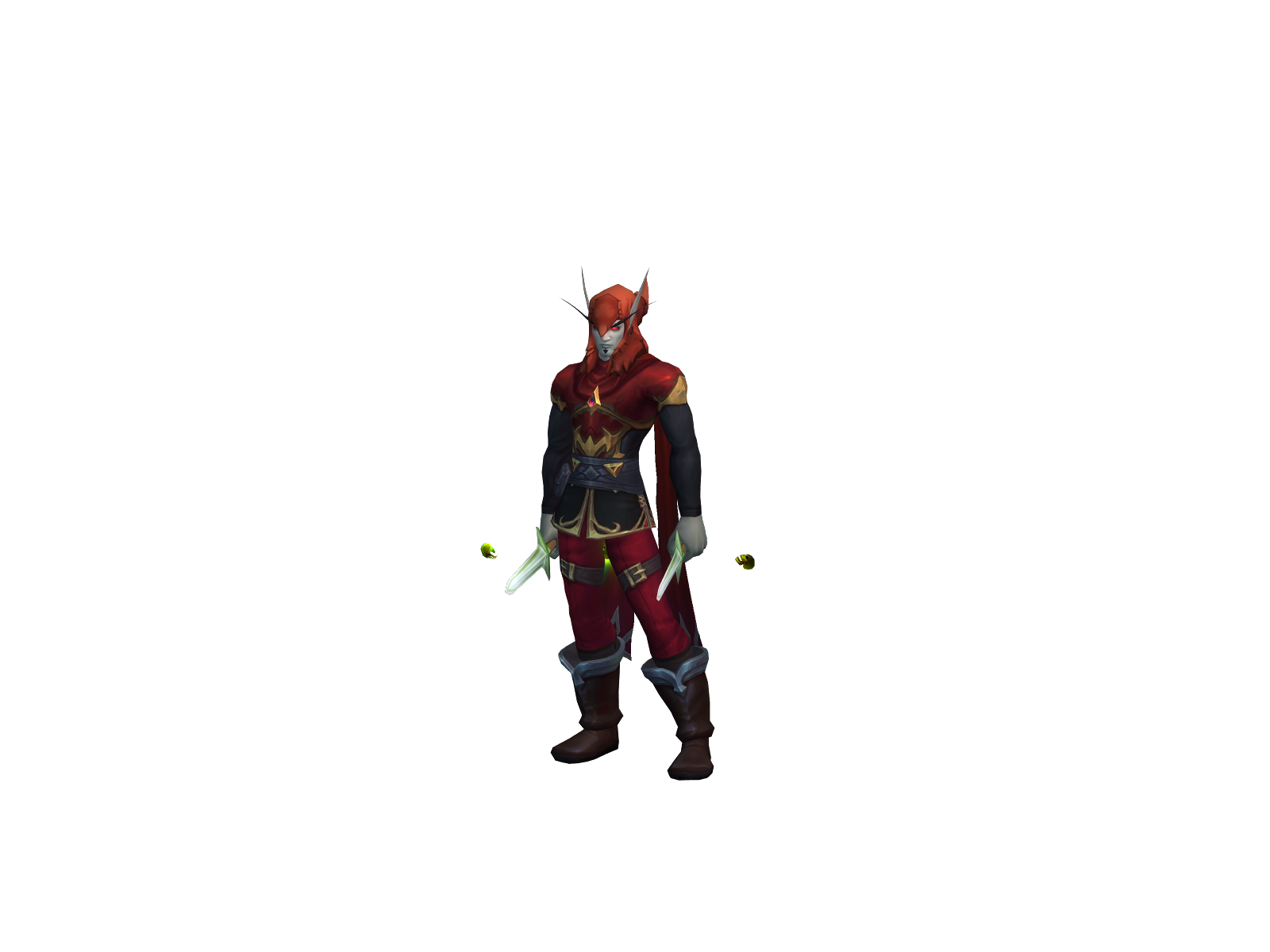 Eldrethil 3D character render