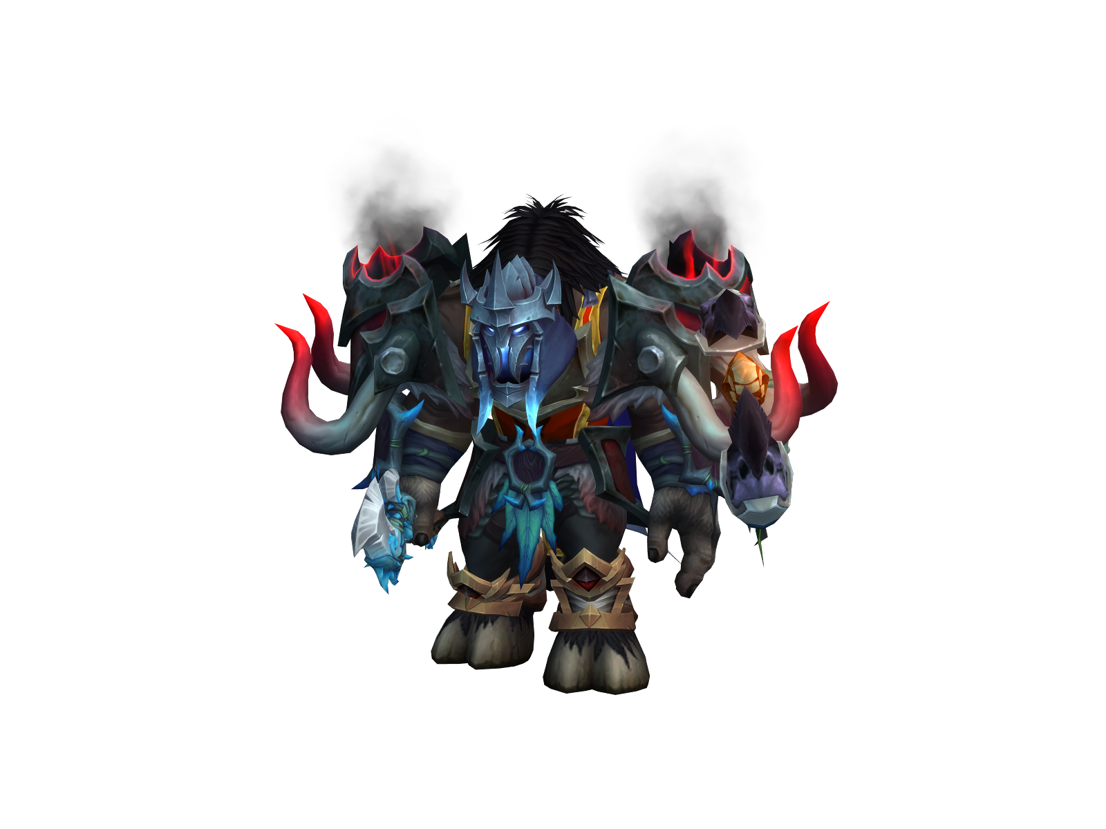 Azurebull 3D character render