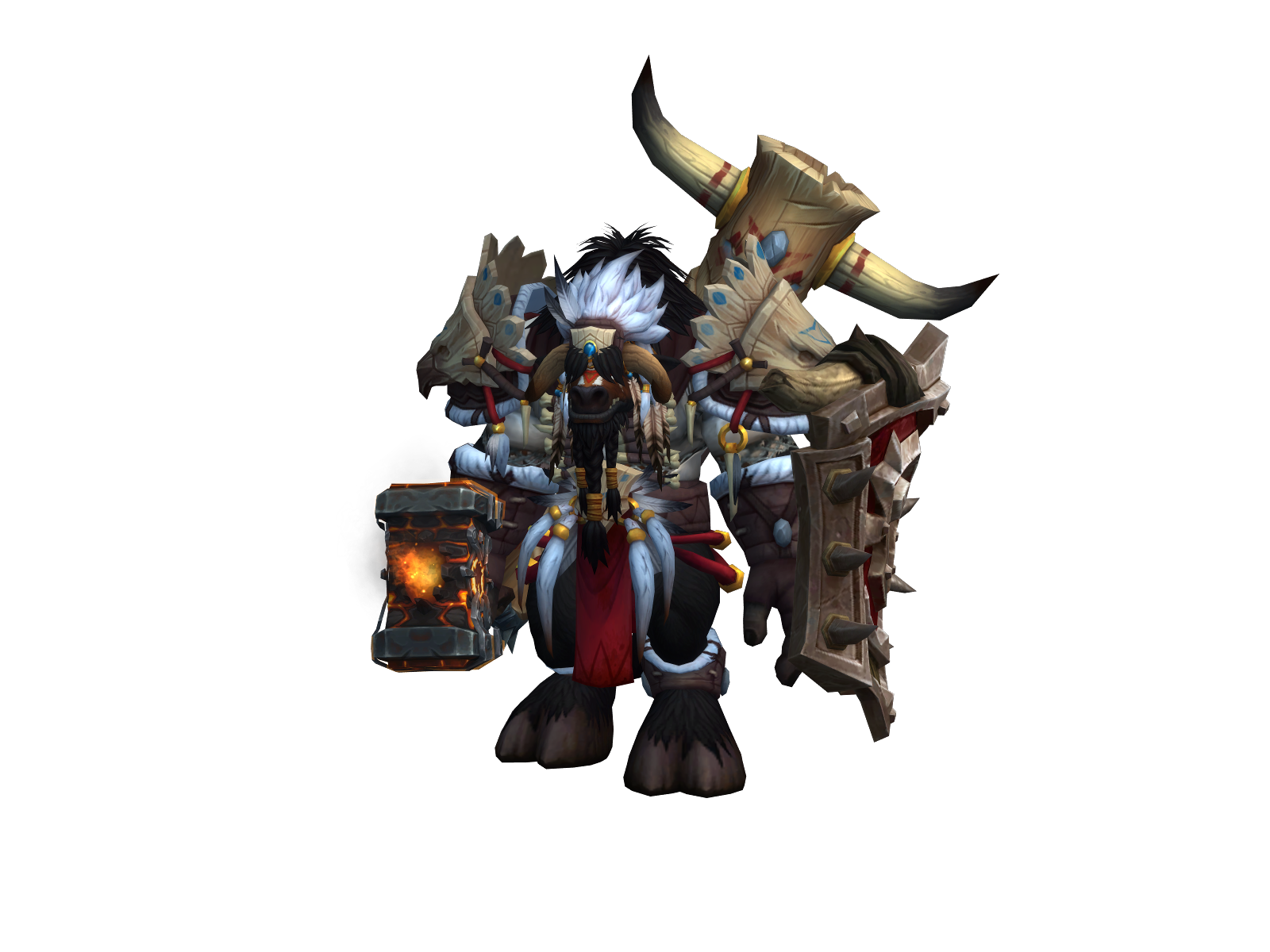 Zanu 3D character render
