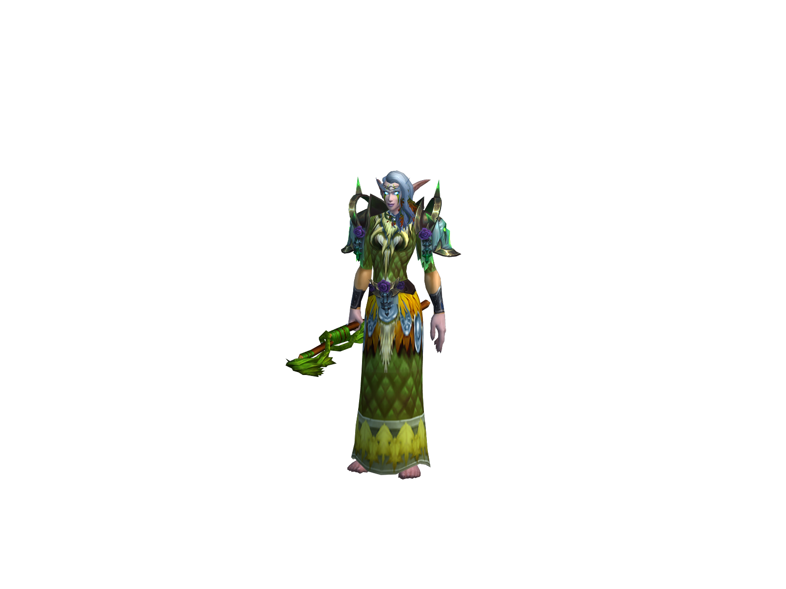 Kagari 3D character render