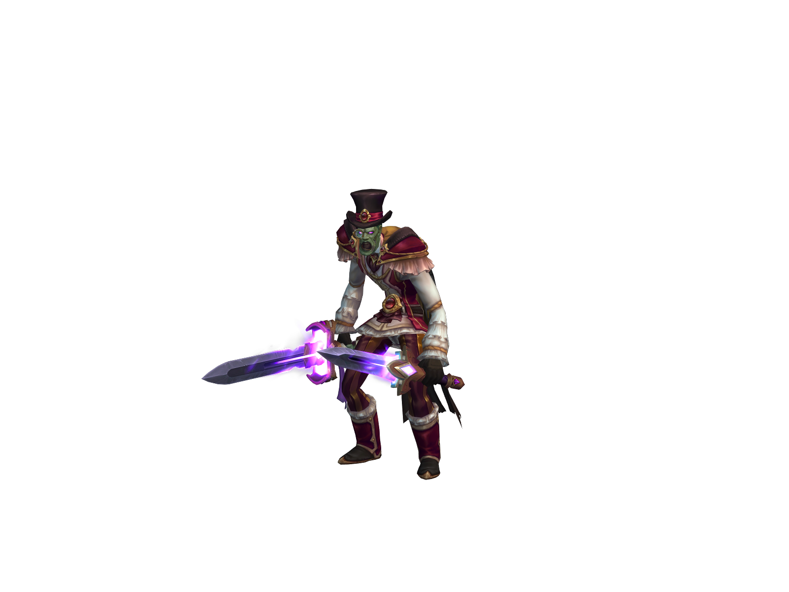 Higerogue 3D character render