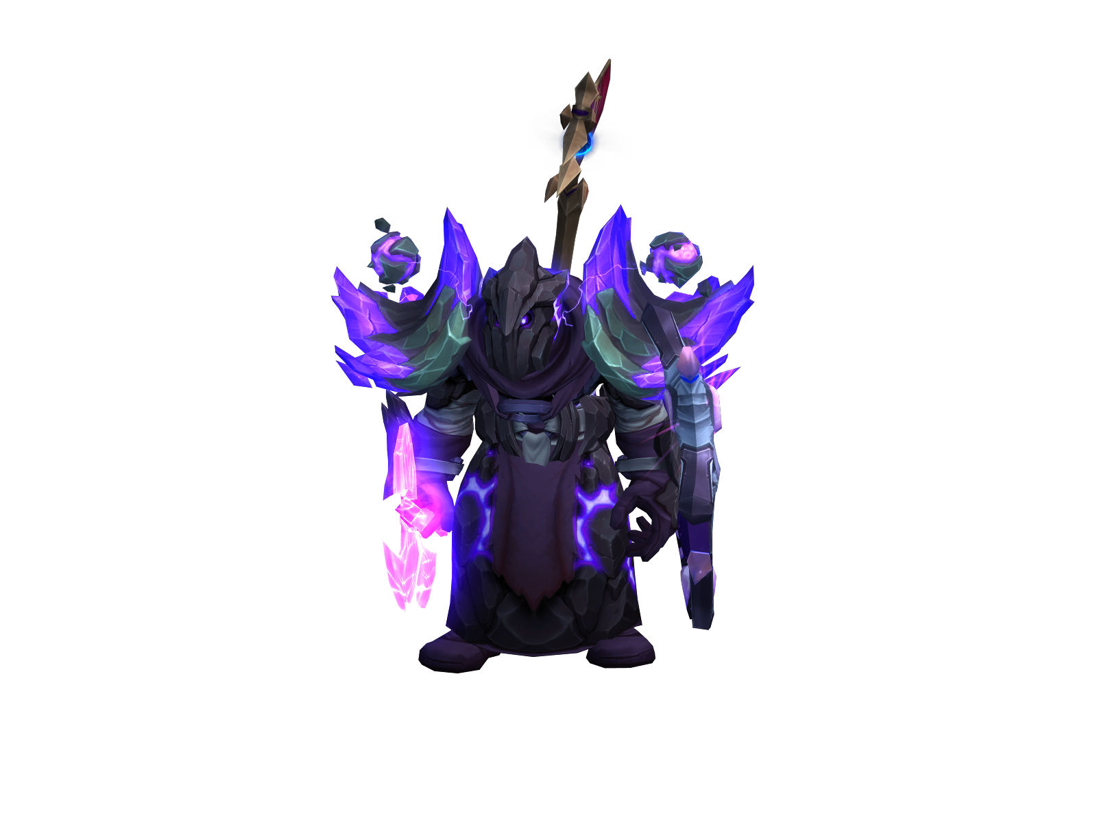 Deny 3D character render