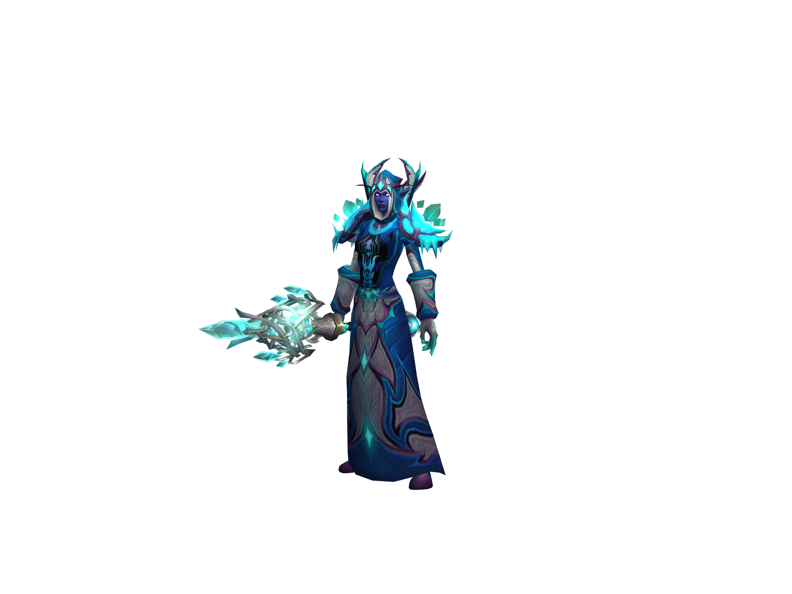 Critical 3D character render