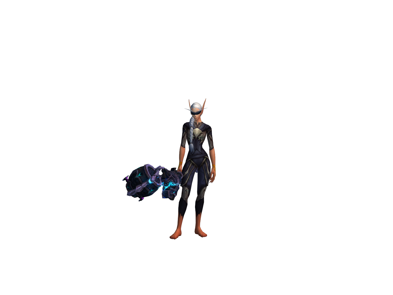 Zephorus 3D character render
