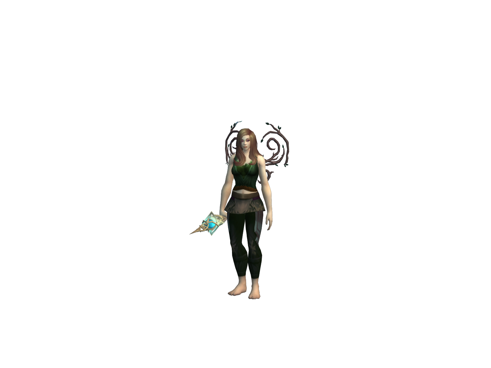 Mafuyuchan 3D character render