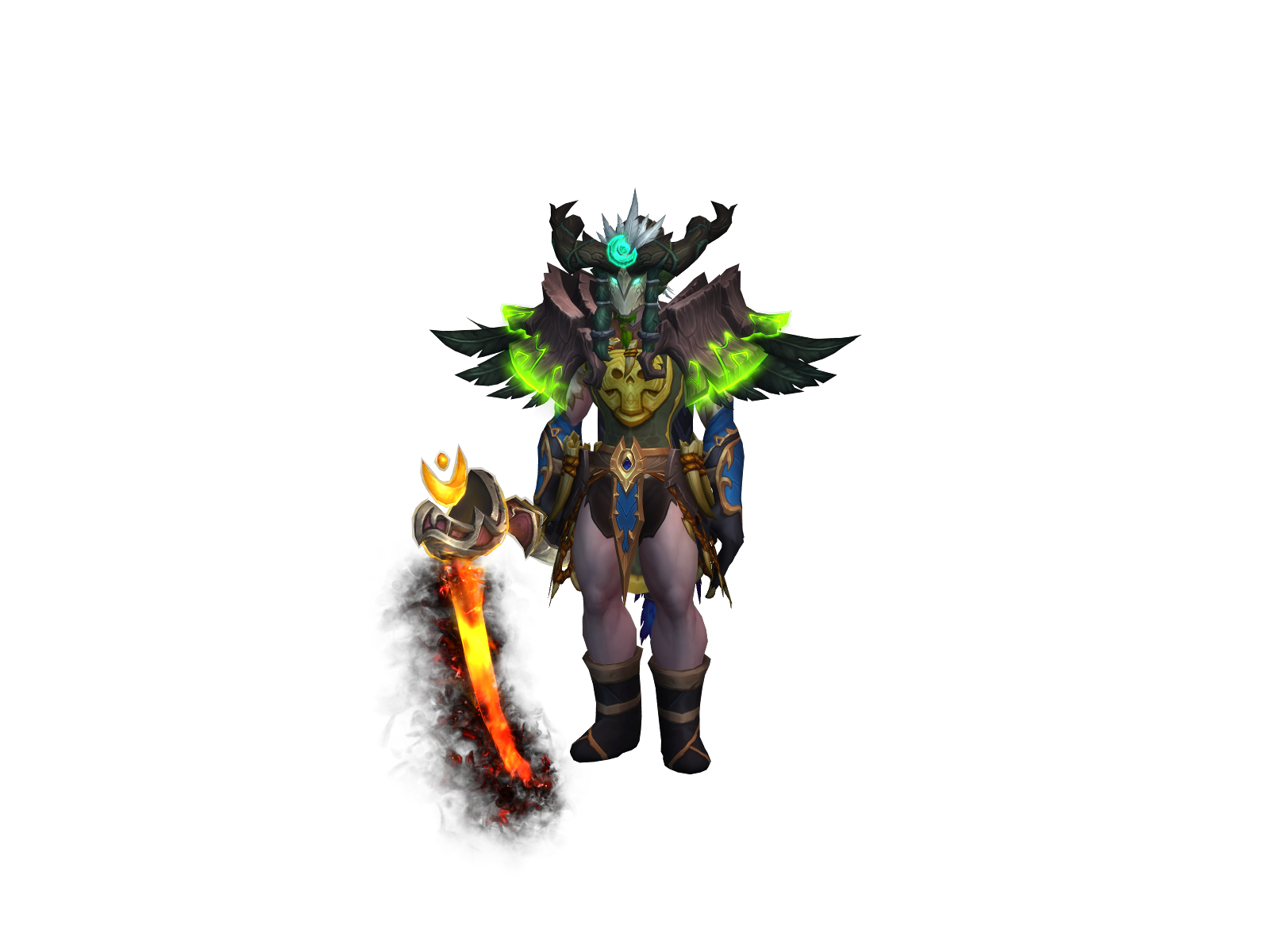 Nohkal 3D character render