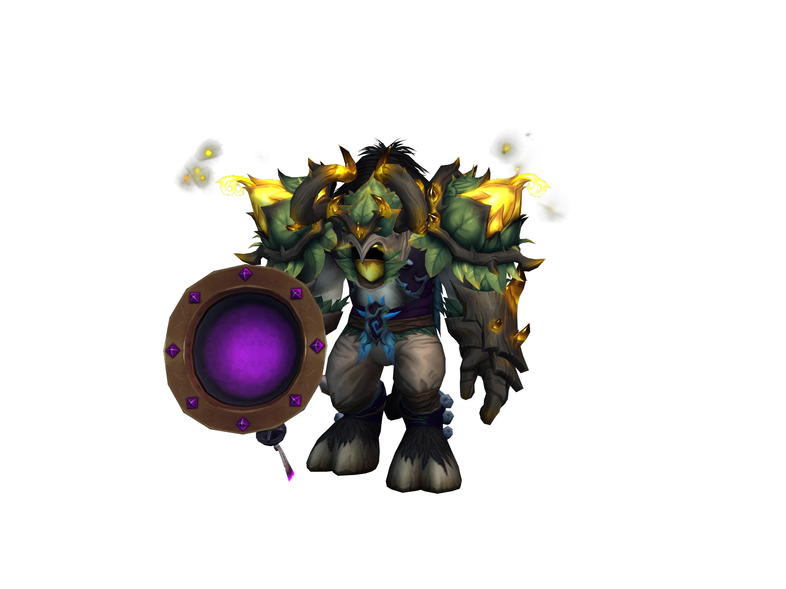 Treedruid 3D character render