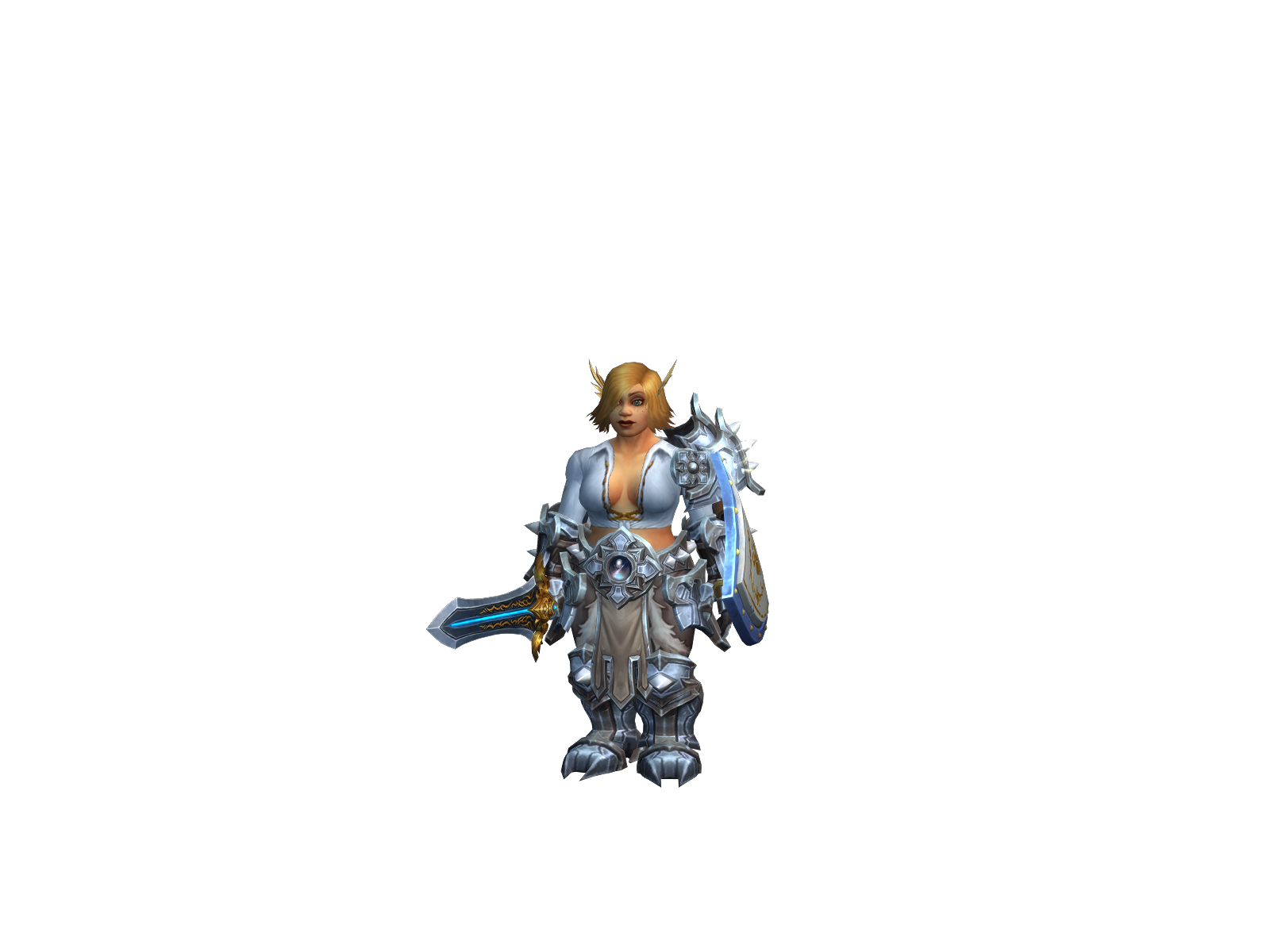 Shortty 3D character render