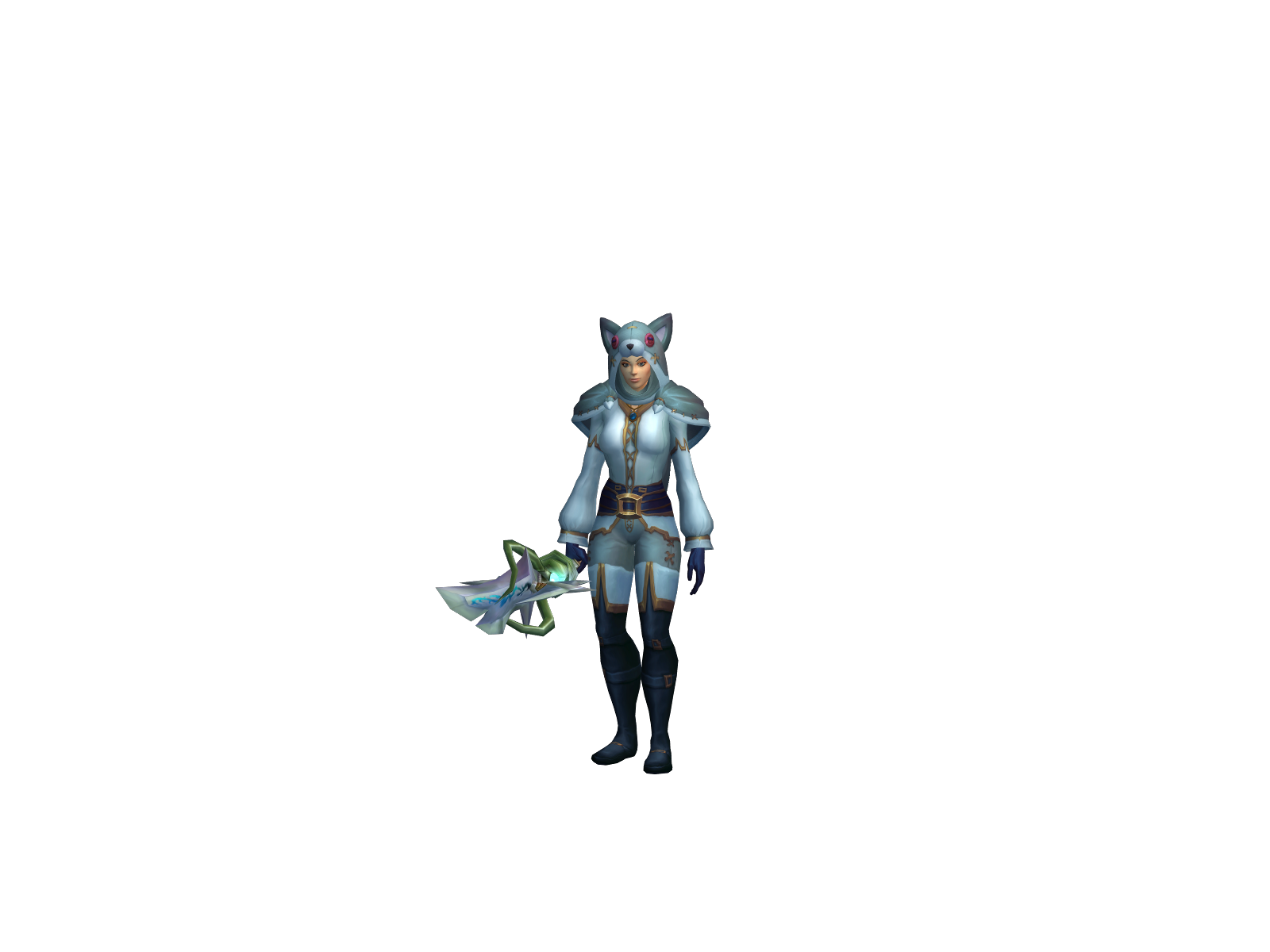 Noplanivan 3D character render