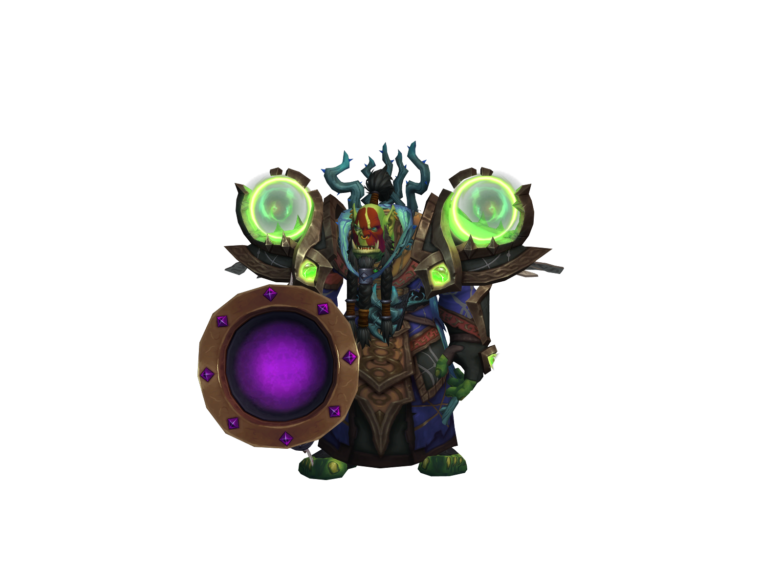 Supersavage 3D character render