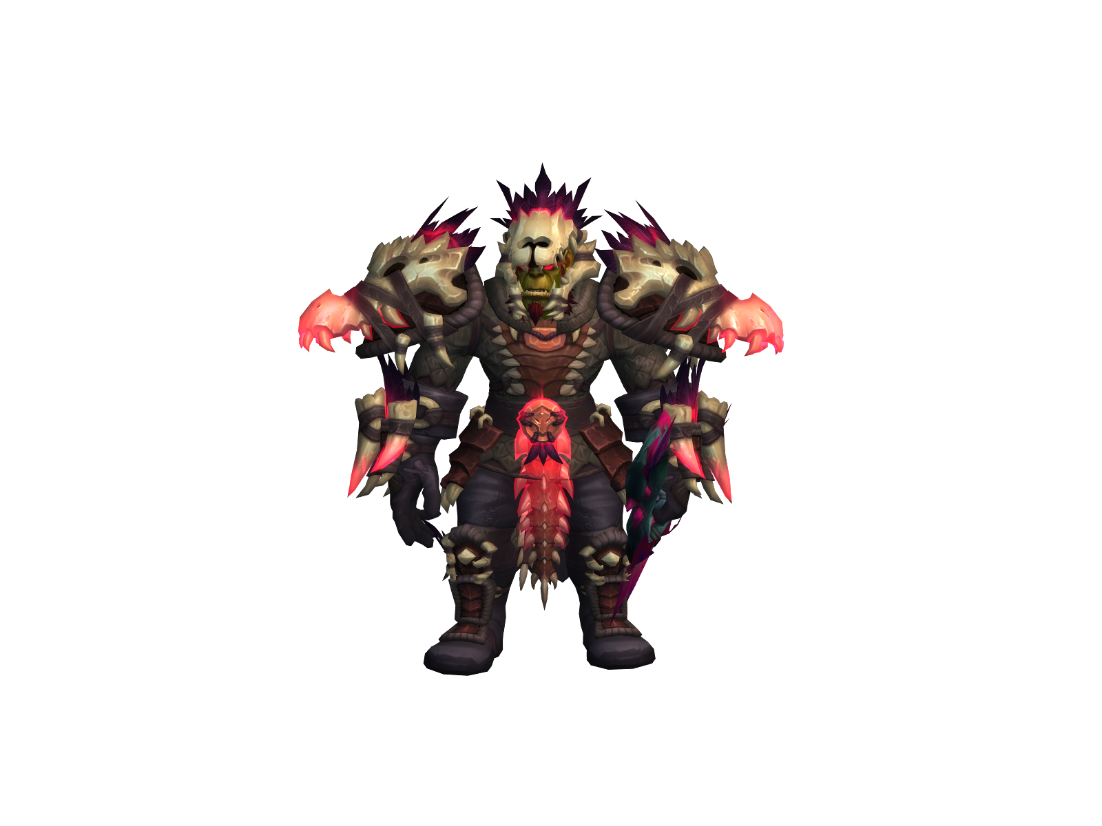Brustal 3D character render