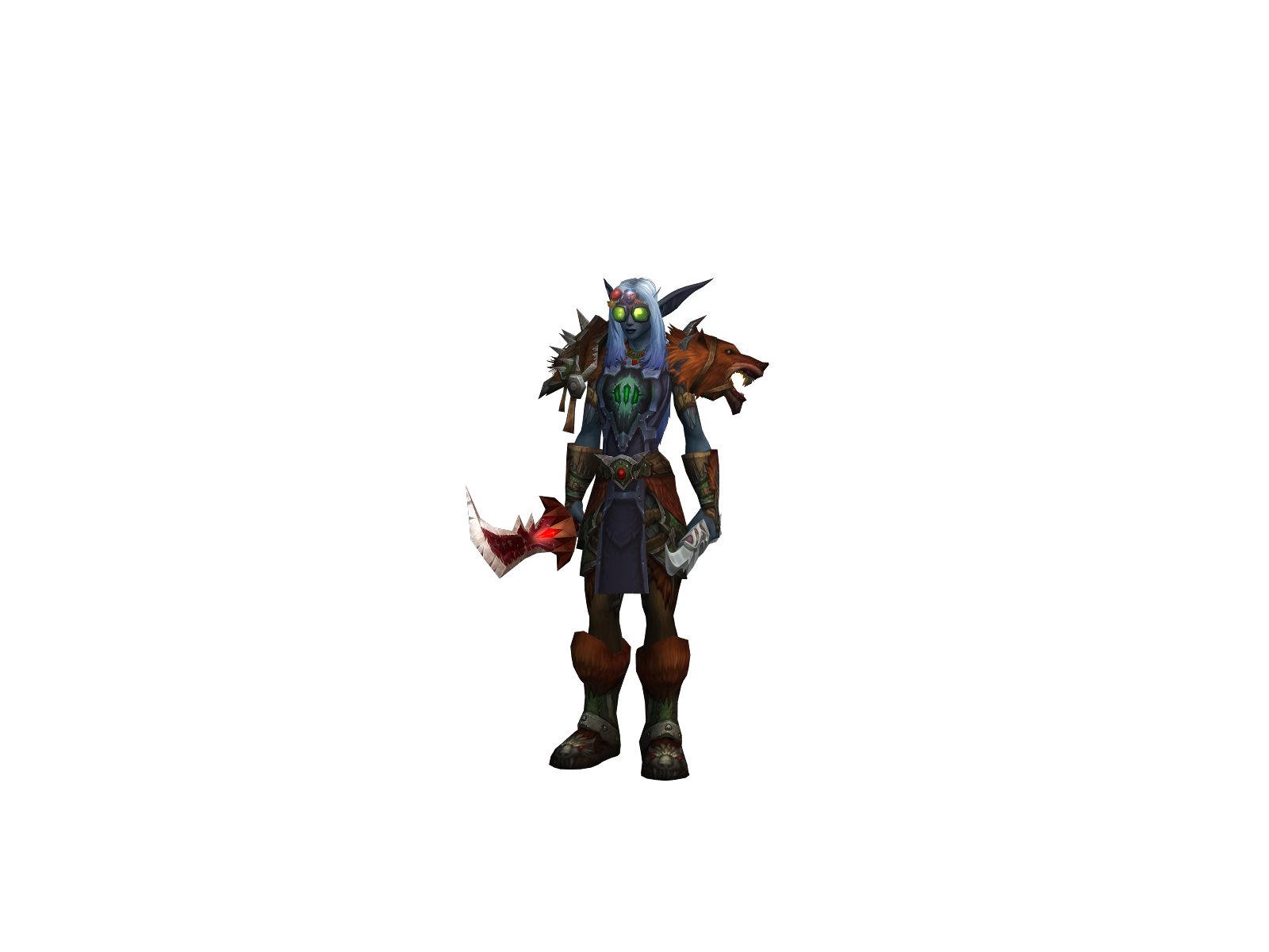 Sinxbeast 3D character render