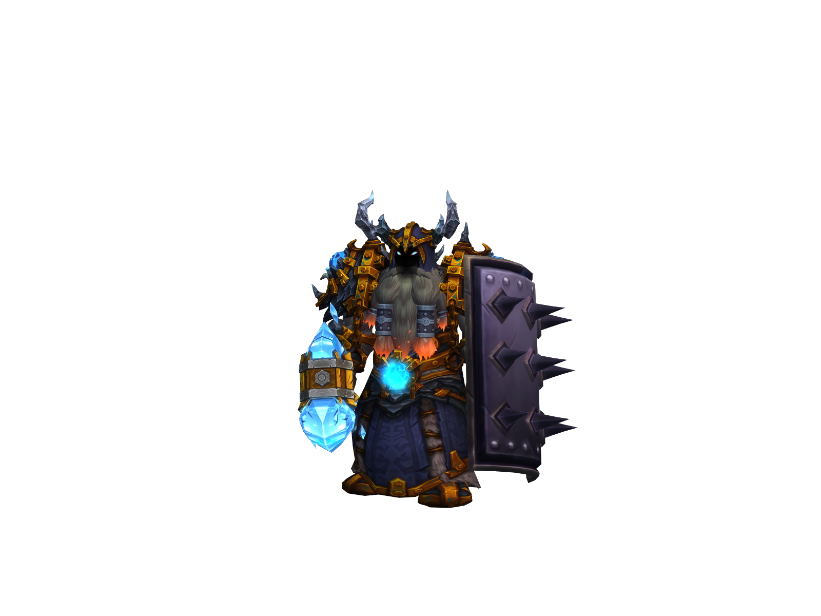 Thogdem 3D character render