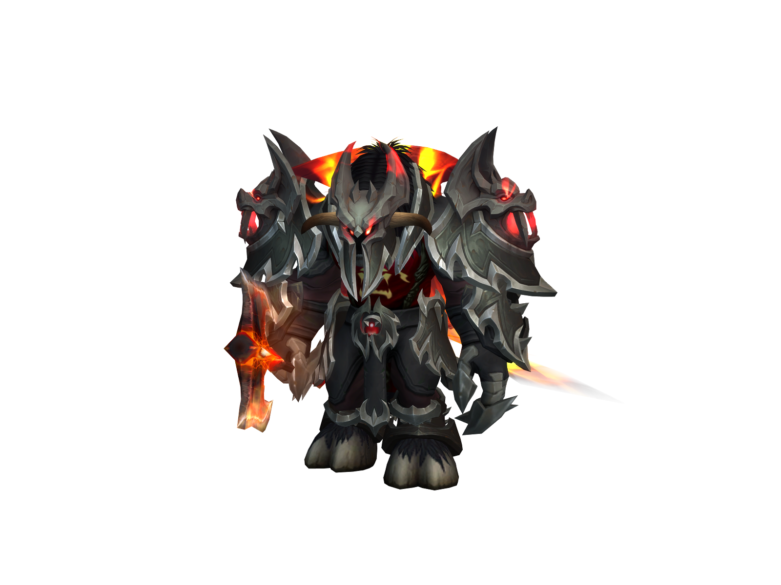 Bloodwalk 3D character render