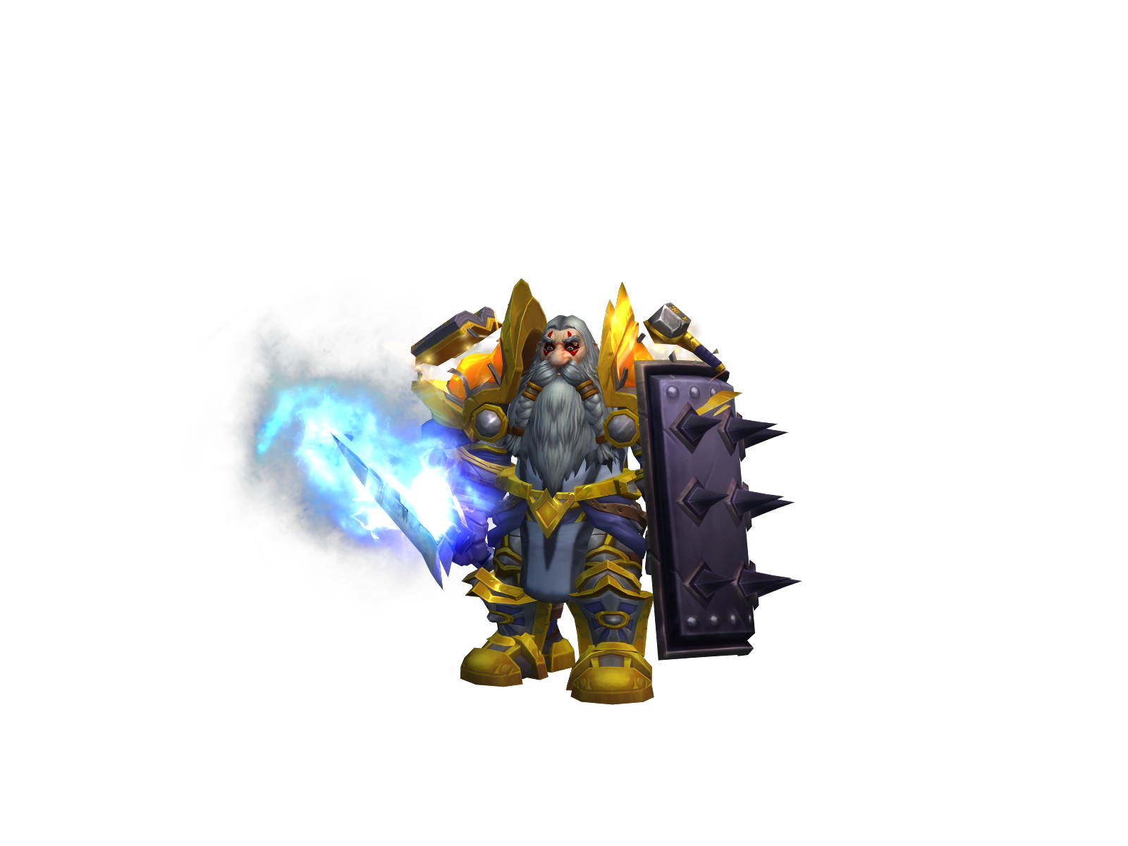 Parang 3D character render