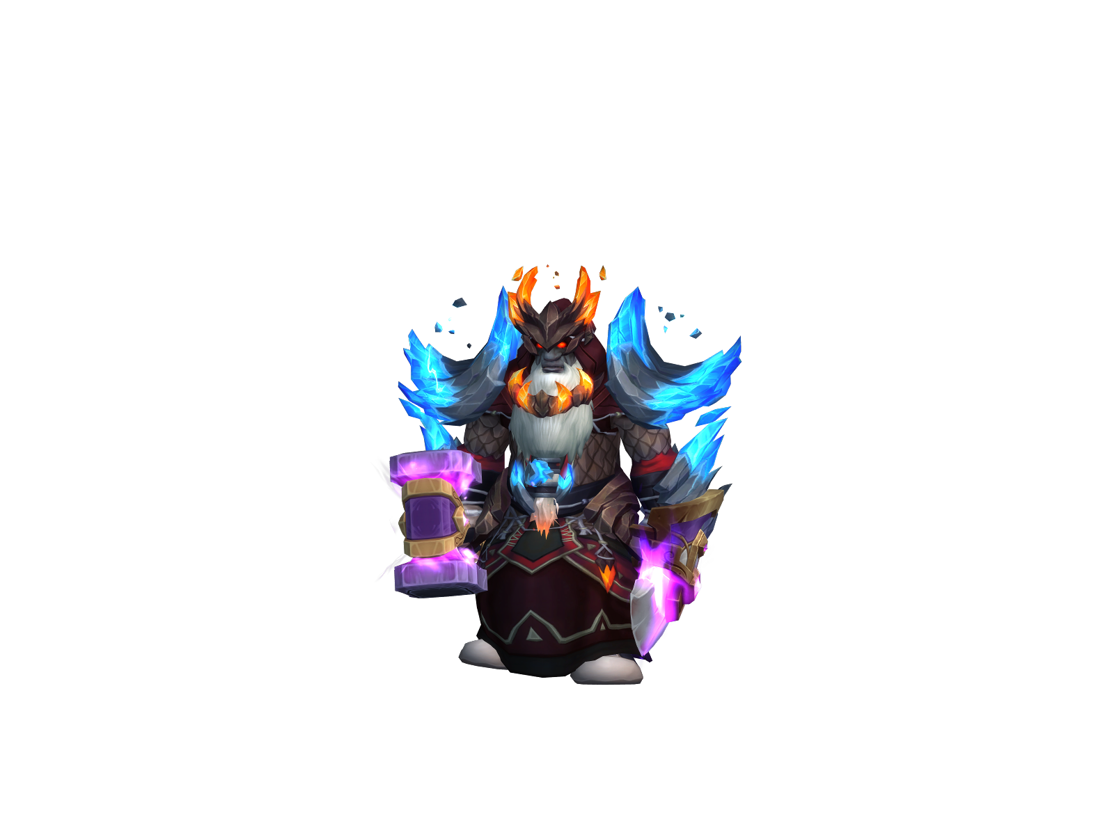 Lavalurker 3D character render