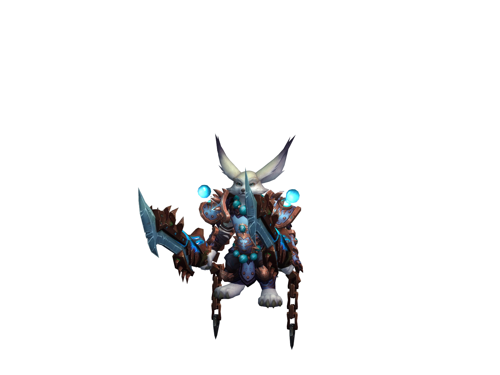 Dunes 3D character render