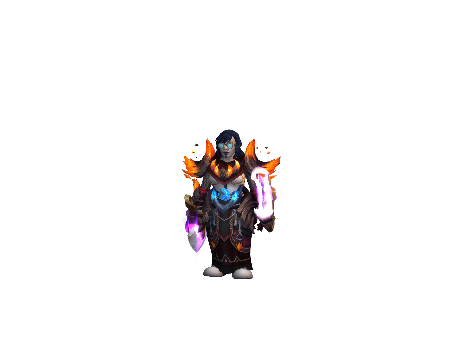 Waterdroplet 3D character render