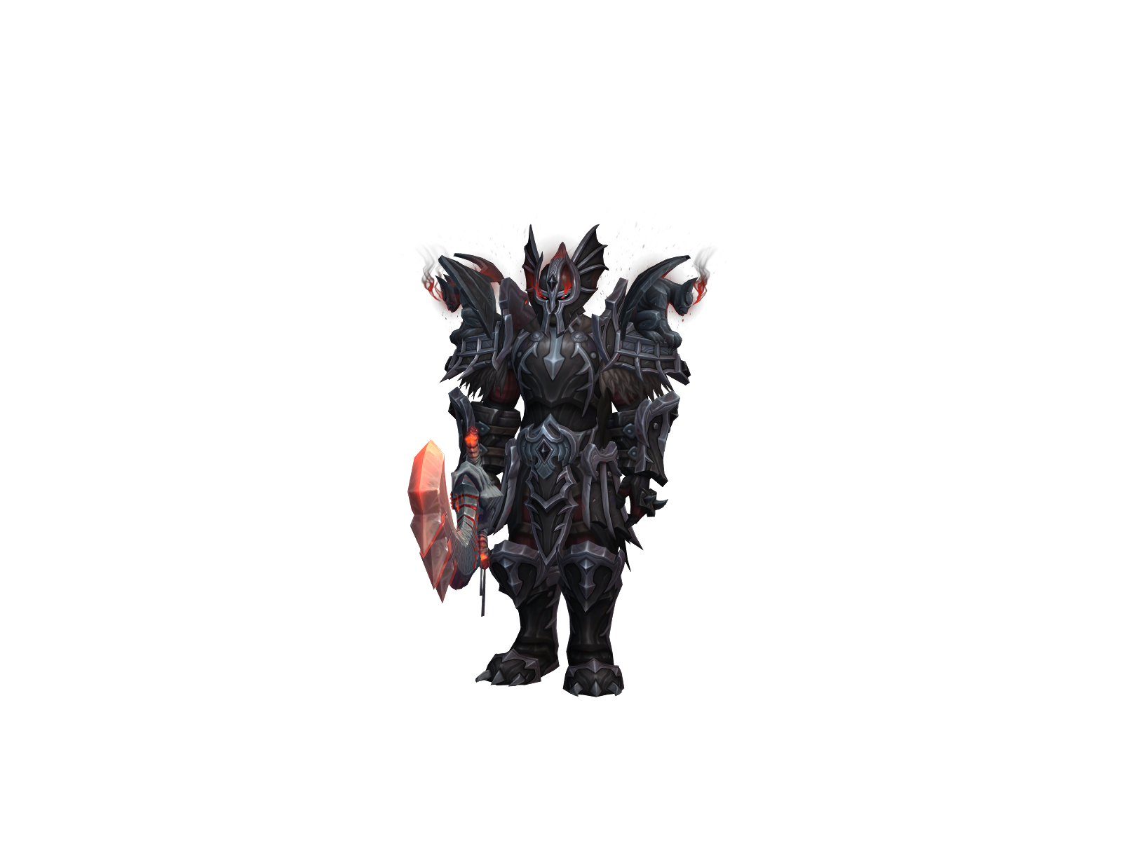 Blightborn 3D character render