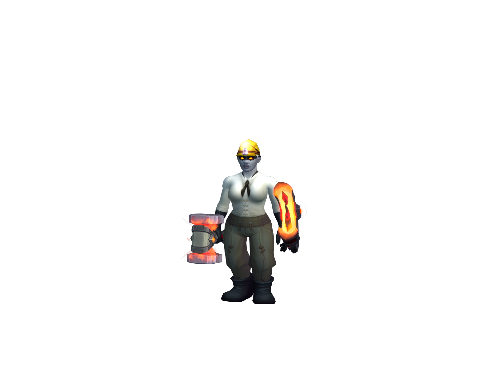 Peeopee 3D character render