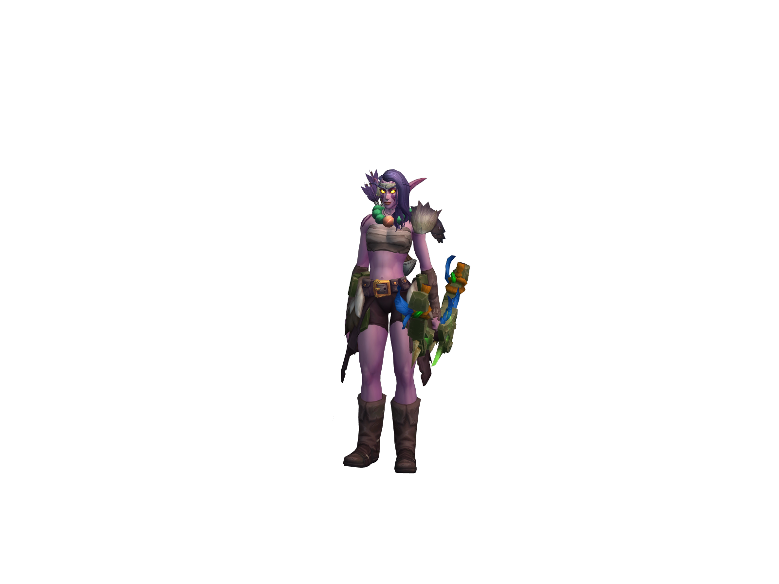 Spoogz 3D character render
