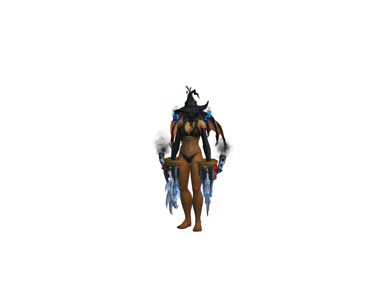 Thickhüney 3D character render