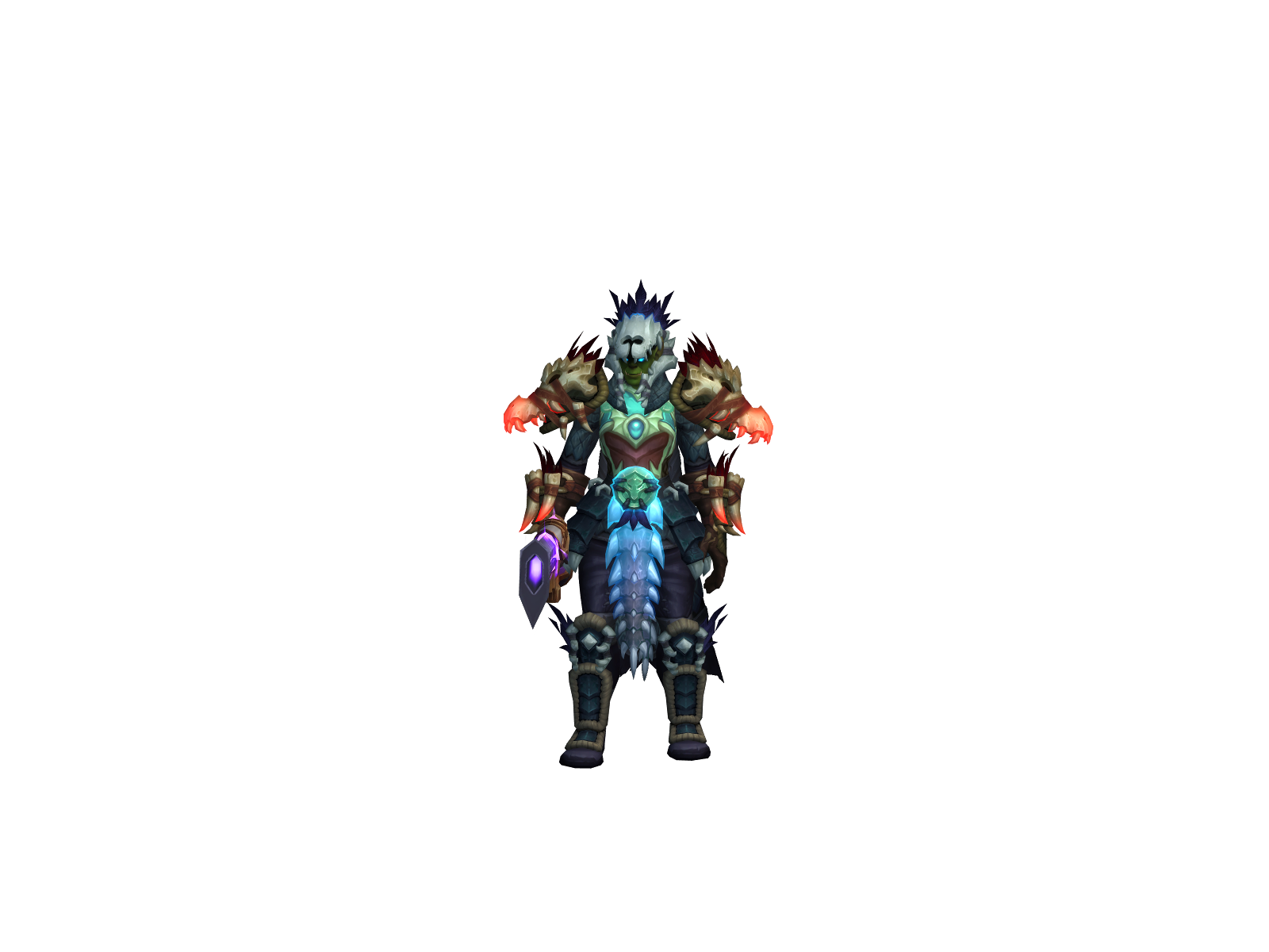 Iceë 3D character render