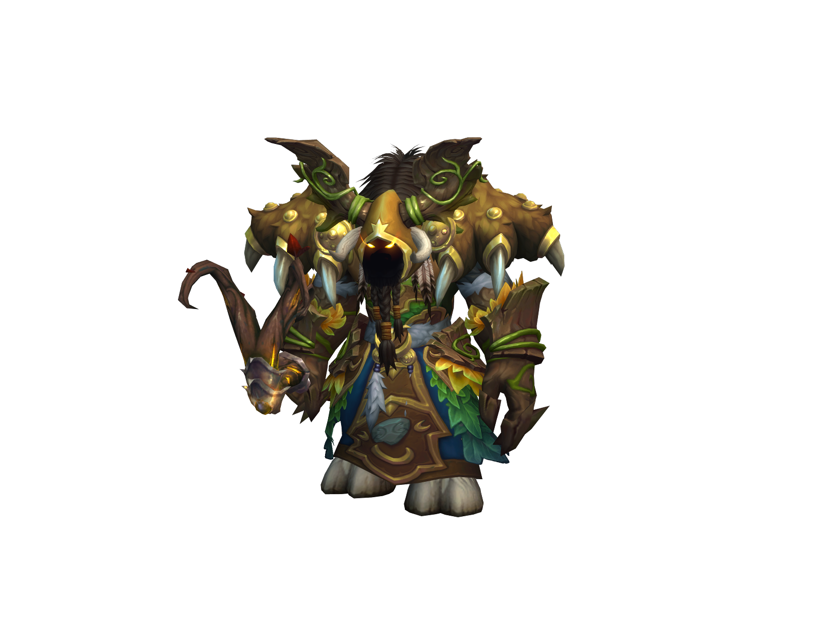 Rainingtrees 3D character render